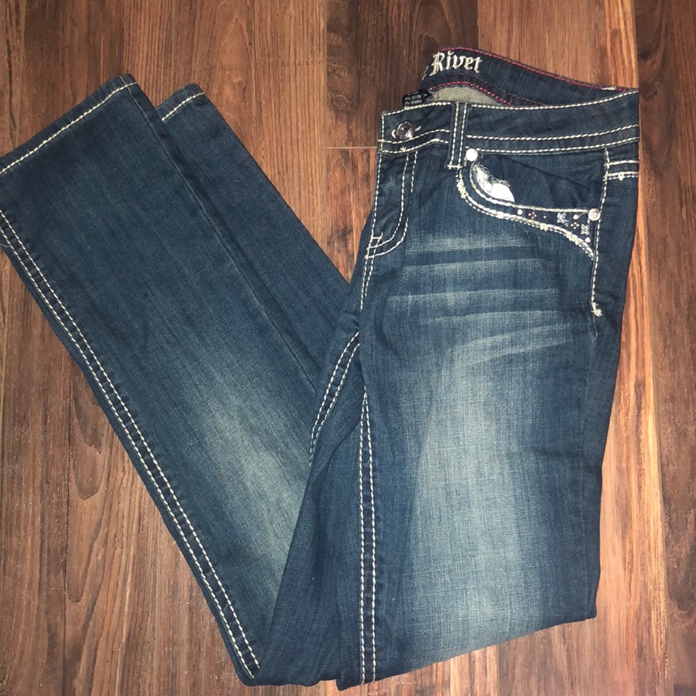 Antique Rivet Jeans Size 30
